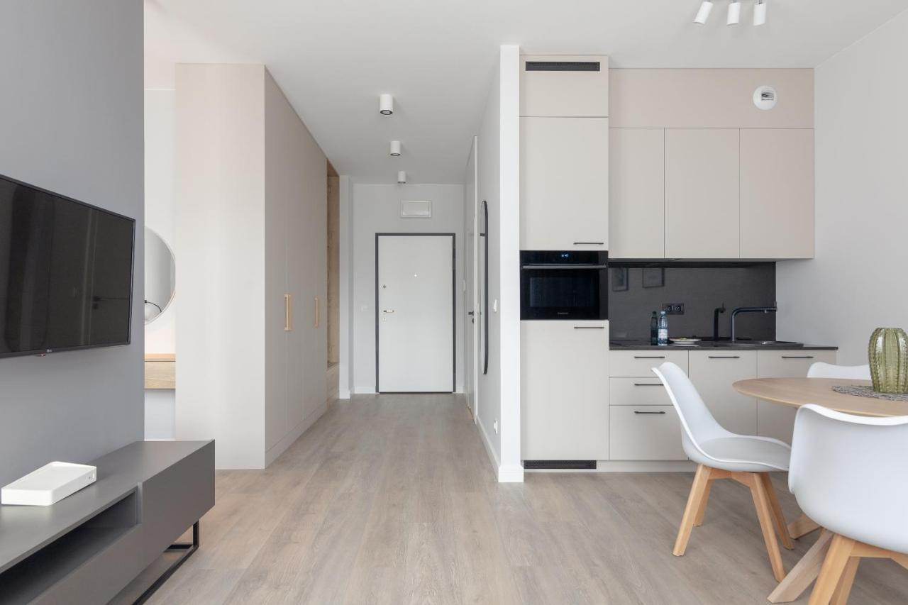 Warsaw Spire Stylish Apartament Eksteriør billede