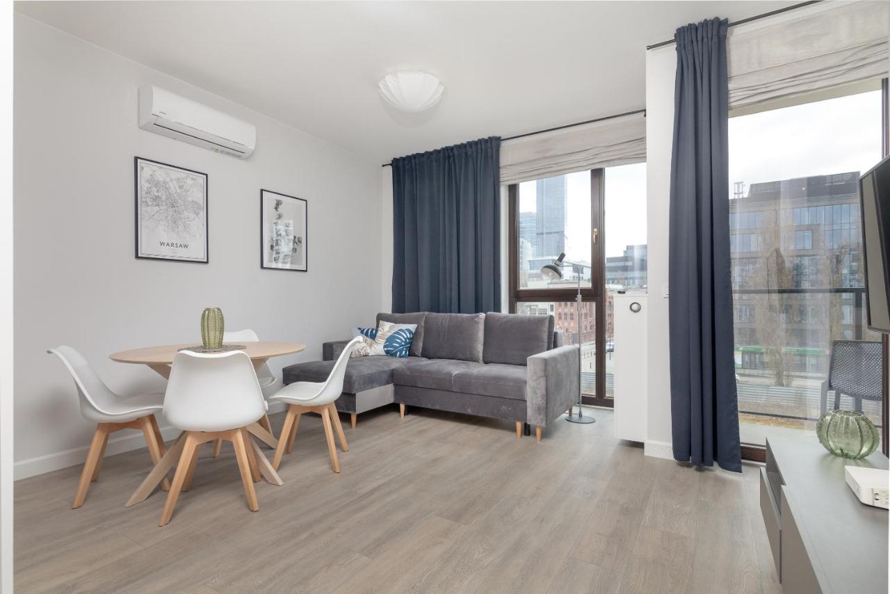 Warsaw Spire Stylish Apartament Eksteriør billede