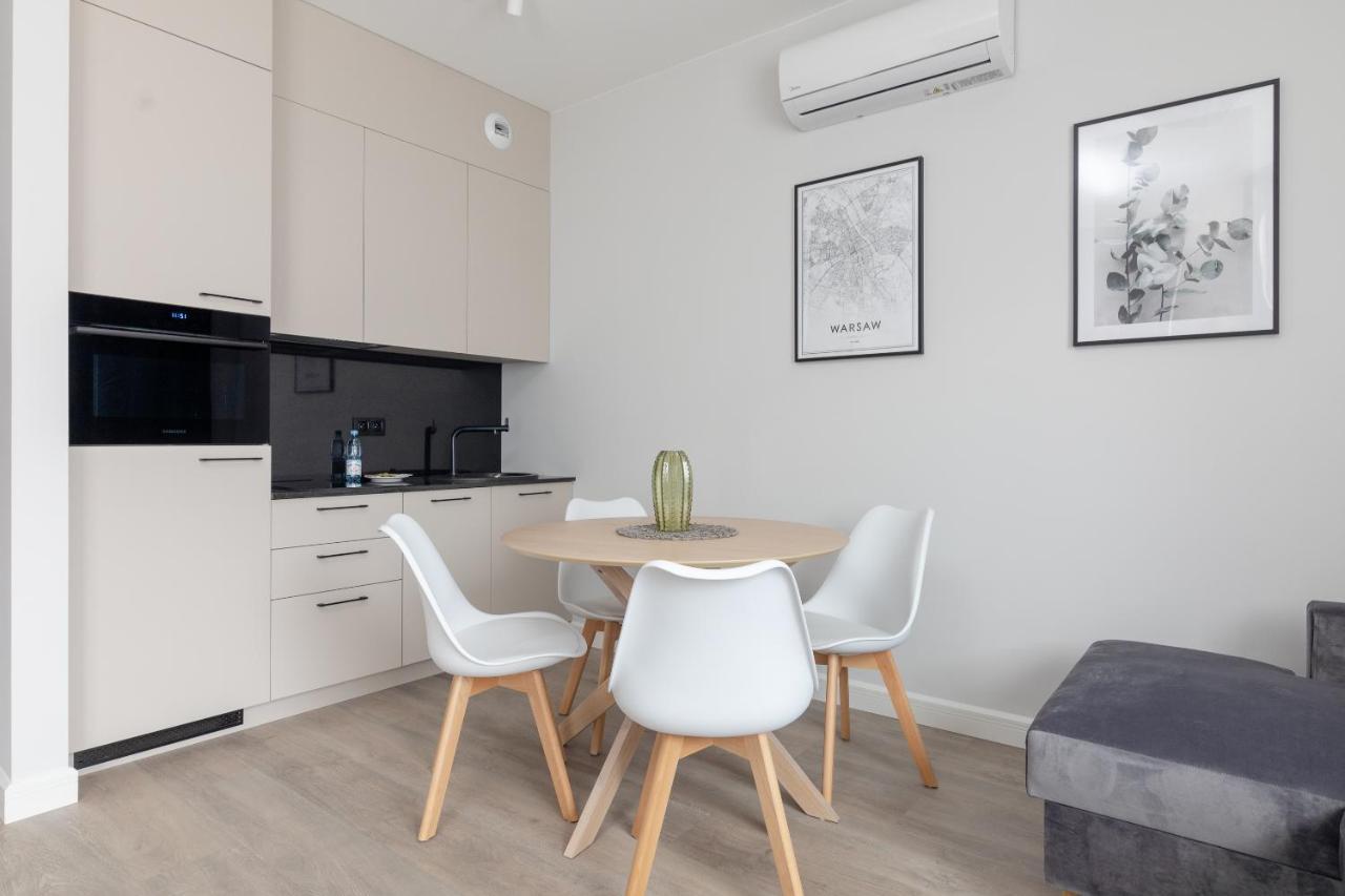 Warsaw Spire Stylish Apartament Eksteriør billede