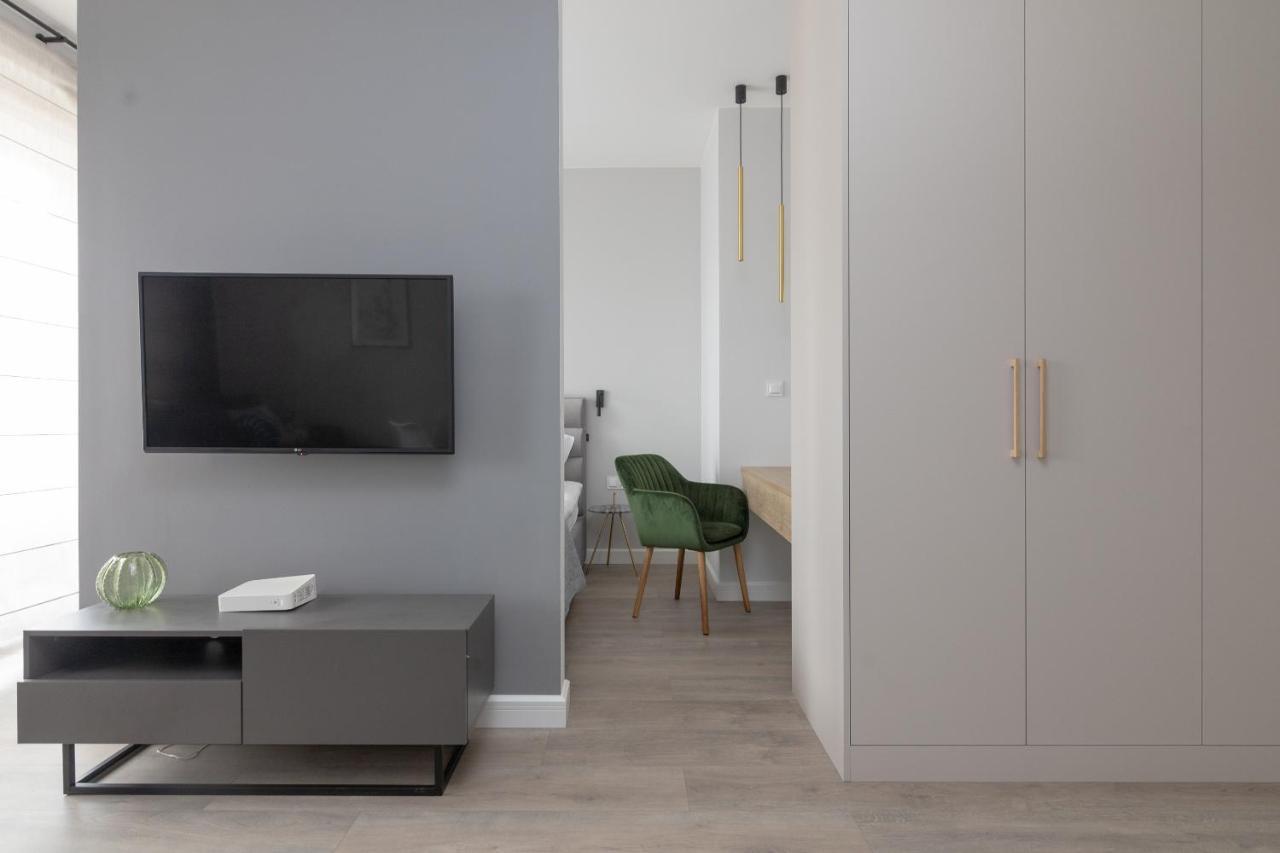 Warsaw Spire Stylish Apartament Eksteriør billede