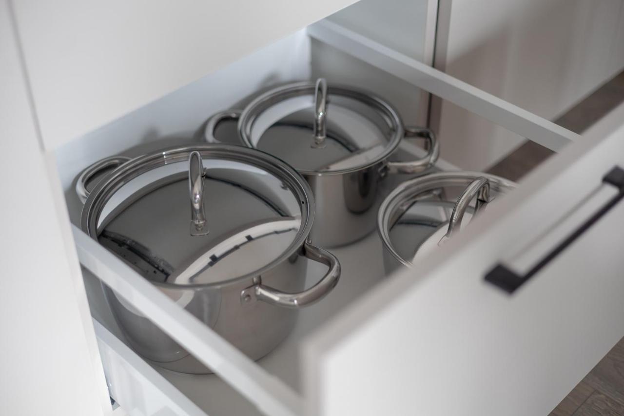 Warsaw Spire Stylish Apartament Eksteriør billede