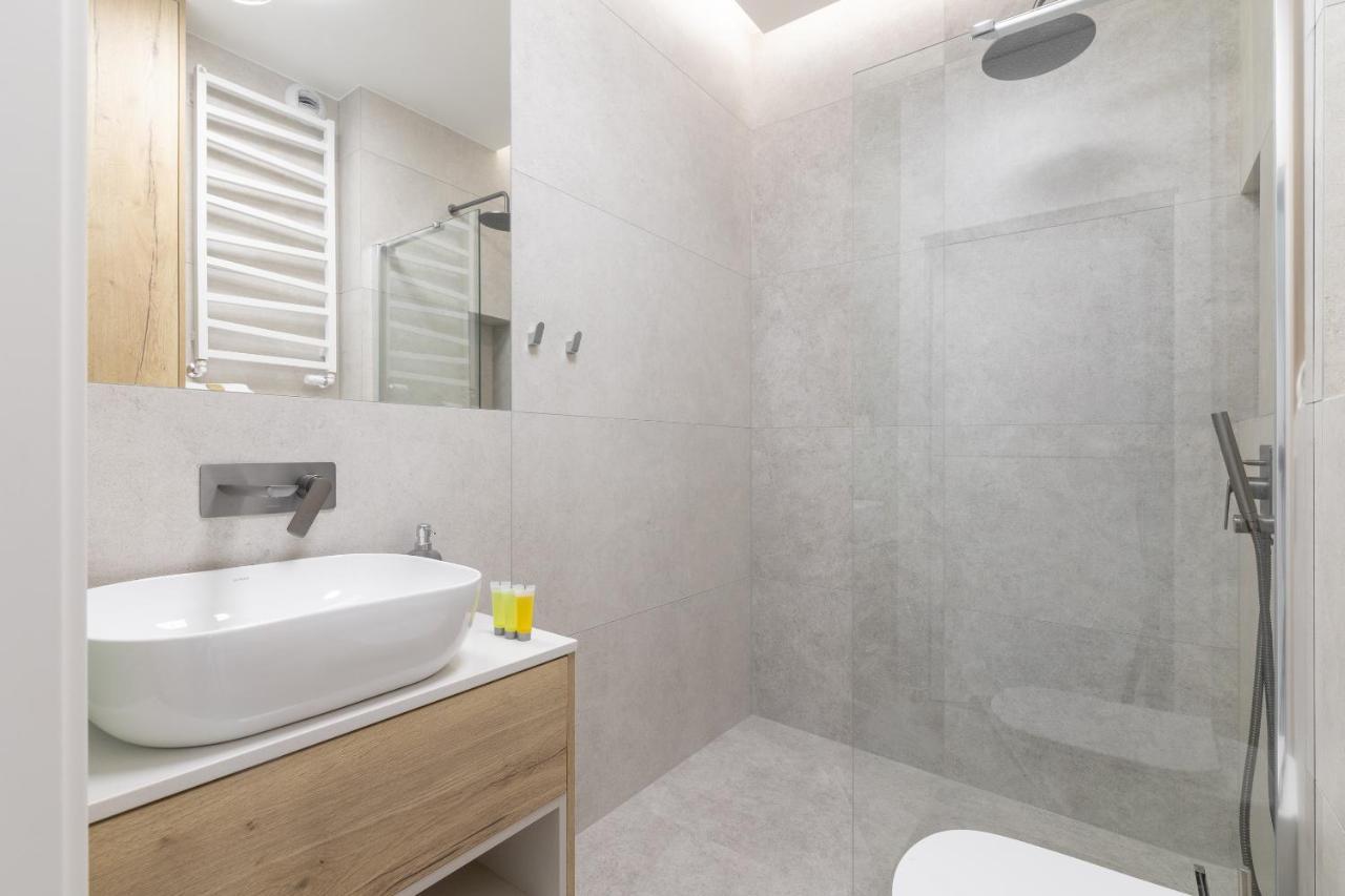 Warsaw Spire Stylish Apartament Eksteriør billede